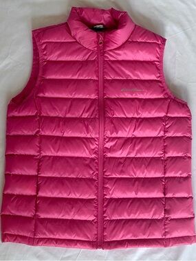 Eddie Bauer Kids Pink Puffer Vest